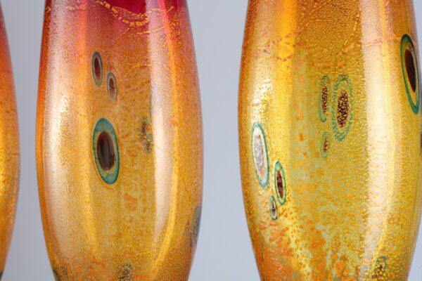 Glassart Vases surface detail by Allister Malcolm