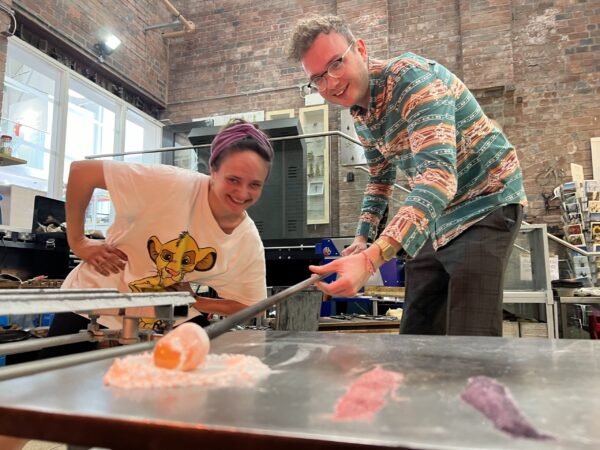 Make your own paperweight.  Hot Glass Taster Sessions.