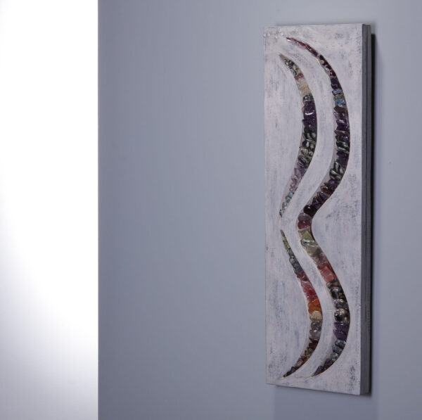 Cascade - Unique Wall art created using Recycled materials - Image 3