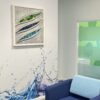 Custom made Wall Art created using 100% recycled materials